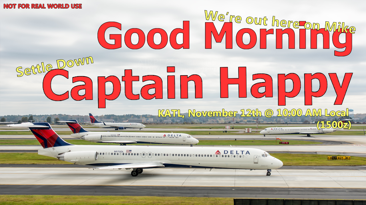 Good Morning, Captain Happy