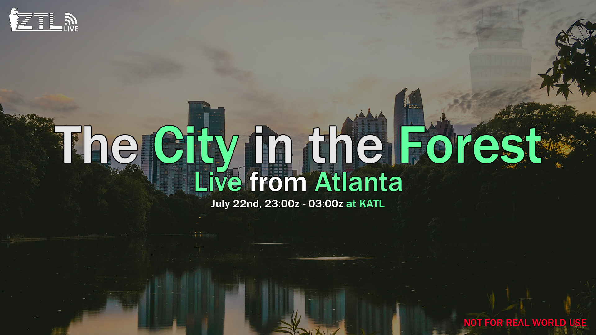 The City in the Forest + Atlanta Live