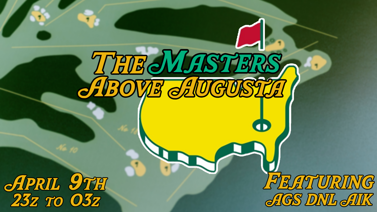 The Masters Above Augusta