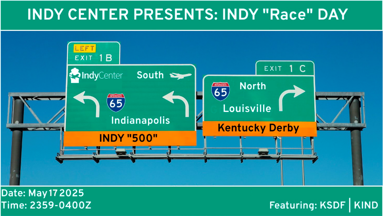 Indy Center "Race" Day